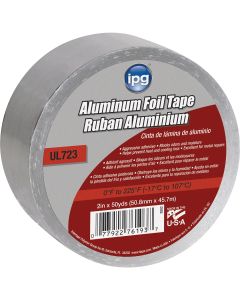 Intertape 2 In. x 50 Yd. UL723 Aluminum Foil Tape