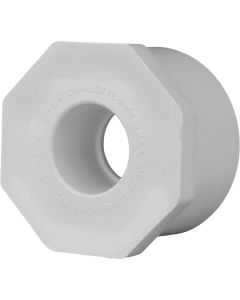 Charlotte Pipe 2 In. SPG x 3/4 In. Slip Schedule 40 PVC Bushing