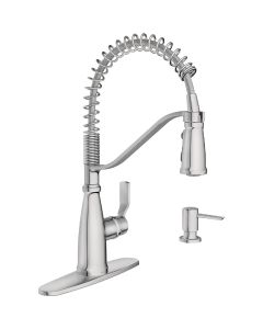 Moen Nolia Single Handle Pull-Down Kitchen Faucet, Chrome