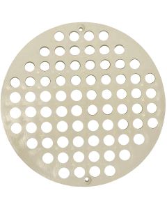 Jones Stephens Replacement 7-1/8 In. PVC Floor Strainer