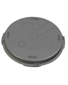 Advanced Drainage Systems 19 In. Dia Polyethylene Locking Sump Basin Lid