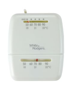 White Rodgers 24V Off-White Mechanical Thermostat