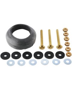 Do it Best 5/16 In. x 3 In. Brass, Sponge Rubber Tank Bolts