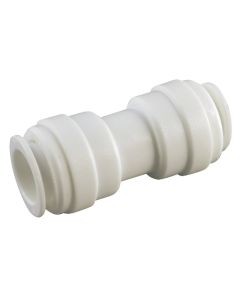 Anderson Metals 5/8 In. x 5/8 In. Push-In Plastic Coupling