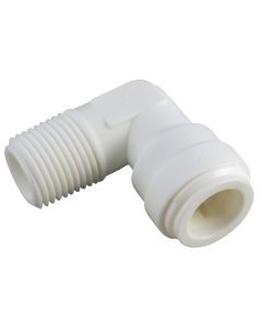 Anderson Metals 5/8 In. OD x 1/2 In. MIP 90 Deg. Push-in Male Plastic Elbow (1/4 Bend)