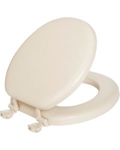 Mayfair by Bemis Round Closed Front Premium Soft Bone Toilet Seat