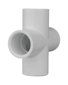 Charlotte Pipe Schedule 40 3/4 in. PVC Pipe Cross