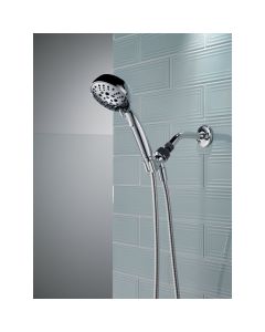 Delta H2Okinetic 6-Setting 1.75GPM Handheld Shower, Chrome