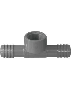 Boshart 3/4 In. x 3/4 In. x 3/4 In. FIP Combination Polypropylene Insert Tee