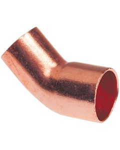 NIBCO 1 In. 45 Deg. Copper Street Elbow (1/8 Bend)