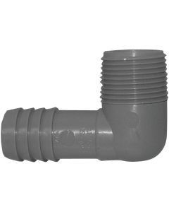 Boshart 3/4 In. Male 90 Deg. Polypropylene Insert Elbow (1/4 Bend)