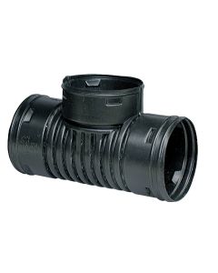 Advanced Drainage Systems 3 In. Plastic Corrugated Tee