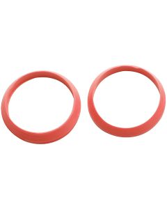 Do it 1-1/4 In. Red Rubber Slip Joint Washer (2-Pack)