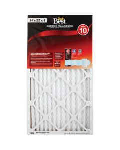 Do it Best 14 In. x 25 In. x 1 In. Allergen Pro MERV 10 Furnace Filter