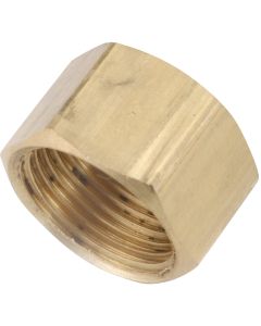 Anderson Metals 3/8 In. Brass Compression Cap