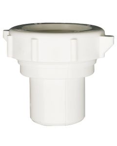 Do it 1-1/2 In. x 1-1/4 In. Plastic Slip Joint Drain Adapter