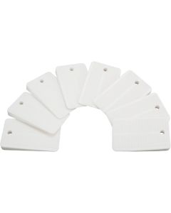 Plumb Pak White Plastic Toilet Shim (8-Pack)