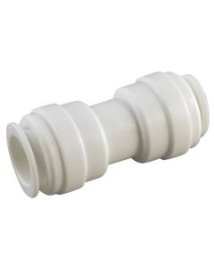 Anderson Metals 1/4 In. x 1/4 In. Push-In Plastic Coupling