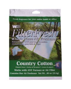 Web FilterFresh Furnace Air Freshener, Country Cotton