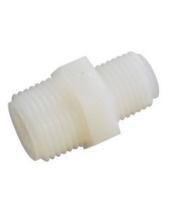 Anderson Metals 3/8 In. x 1/4 In. Reducing Nylon Nipple