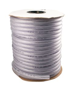 Abbott Rubber 5/8 In. x 3/8 In. x 150 Ft. Clear T12 Braided PVC Tubing, Bulk Spool