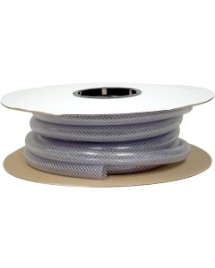 Abbott Rubber 1-3/8 In. x 1 In. x 50 Ft. Clear T12 Braided PVC Tubing, Bulk Spool