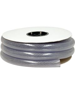 Abbott Rubber 2 In. x 1/2 In. x 50 Ft. Clear T12 Braided PVC Tubing, Bulk Spool