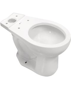 Cato Berlin White Round 16-1/8 In. Toilet Bowl