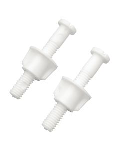 Do it 3/8" x 2-1/2" White Plastic Toilet Seat Hinge Bolt