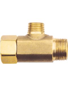 Do it 1/2 In. FIP x 1/2 In. MIP x 3/8 In. OD Brass Extender Tee