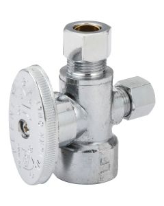 Do it 1/2 In. FIP x 3/8 In. OD x 1/4 In. OD Quarter Turn Angle Valve