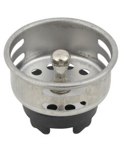 Do it 2 In. Chrome Jr. Duo Basket Strainer Stopper