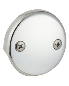 Do it Two-Hole Chrome Bath Drain Face Plate