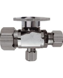 Do it 5/8 In. OD x 3/8 In. OD x 1/4 In. OD Quarter Turn Angle Valve