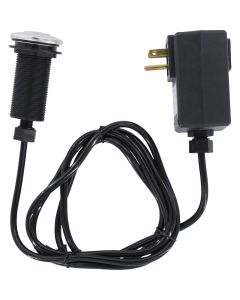 Danco Top Mount Air Switch for Garbage Disposals with Chrome Button