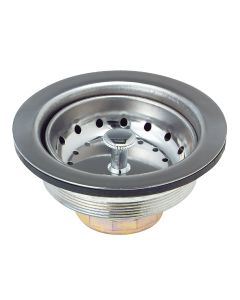 Do it 3-1/2 In. Stainless Steel Fixed Post Basket Strainer Assembly