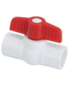 ProLine 1/2 In. X X 1/2 In. S PVC Quarter Turn Ball Valve