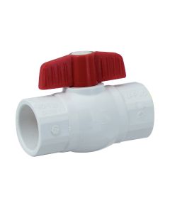 ProLine 1-1/4 In. S X 1-1/4 In. S PVC Quarter Turn Ball Valve