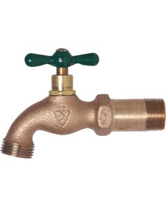 Arrowhead Brass 3/4 In. MIP x 3/4 In. Male Hose Thread Standard Hose Bibb