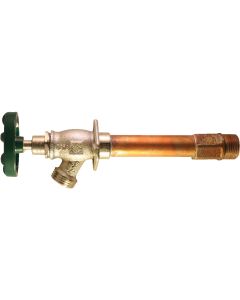 Arrowhead Brass 1/2 In. Copper SWT or 1/2 In. MIP x 4 In. Standard Frost Free Wall Hydrant
