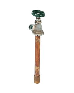 Arrowhead Brass 1/2 In. FIP x 3/4 In. MIP x 8 In. Standard Frost Free Wall Hydrant