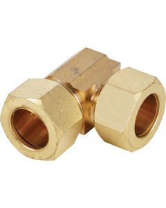 Do it 5/8 In. 90 Deg. 2-Way Low Lead Compression Brass Elbow (1/4 Bend)