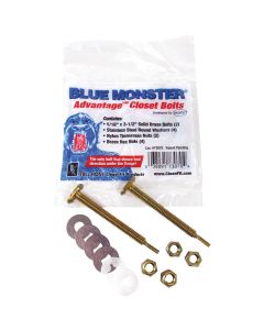 Blue Monster 5/16 In. x 3-1/4 In. Advantage Closet Bolt Kit