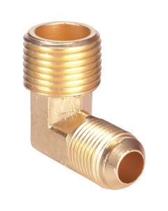 Do it 3/8 In. x 1/2 In. MIP 90 Deg. Flare Brass Elbow (1/4 Bend)