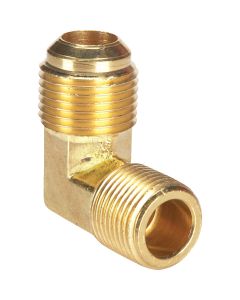 Do it 1/2 In. x 3/8 MIP 90 Deg. Flare Brass Elbow (1/4 Bend)