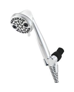 Oxygenics PowerFlow 3-Spray 1.75 GPM Handheld Shower, Chrome