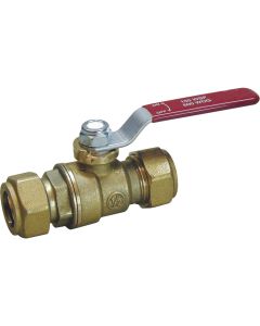 ProLine 1/2 In. C Forged Brass Compression Ball Valve