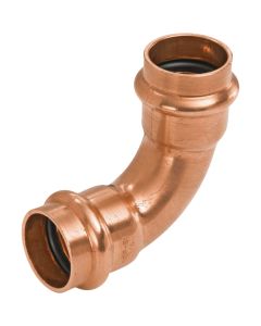 NIBCO 1/2 In. 90 Deg. Press Copper Elbow  (1/4 Bend) (10-Pack)