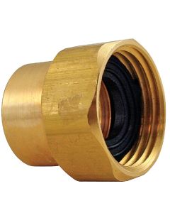 Anderson Metals 3/4 In. FHT x 1/2 In. FIP Brass Adapter