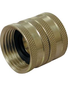 Anderson Metals 3/4 In. FHT x 3/4 In. FHT Brass Swivel Adapter